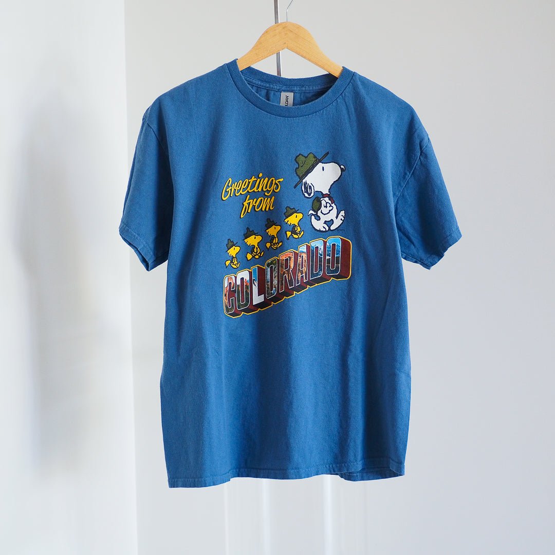 Peanuts Greetings From Colorado T-Shirt Clothes - Afterthought Vintage