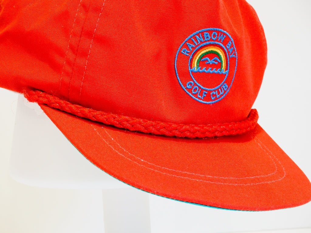 Rainbow Bay Golf Club Corded Leather Strapback Clothes - Afterthought Vintage