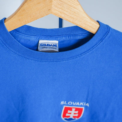 Slovakia Emblem T-Shirt Clothes - Afterthought Vintage