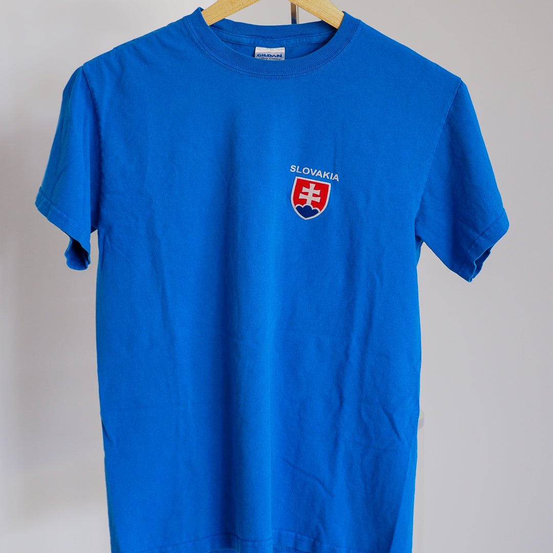 Slovakia Emblem T-Shirt Clothes - Afterthought Vintage