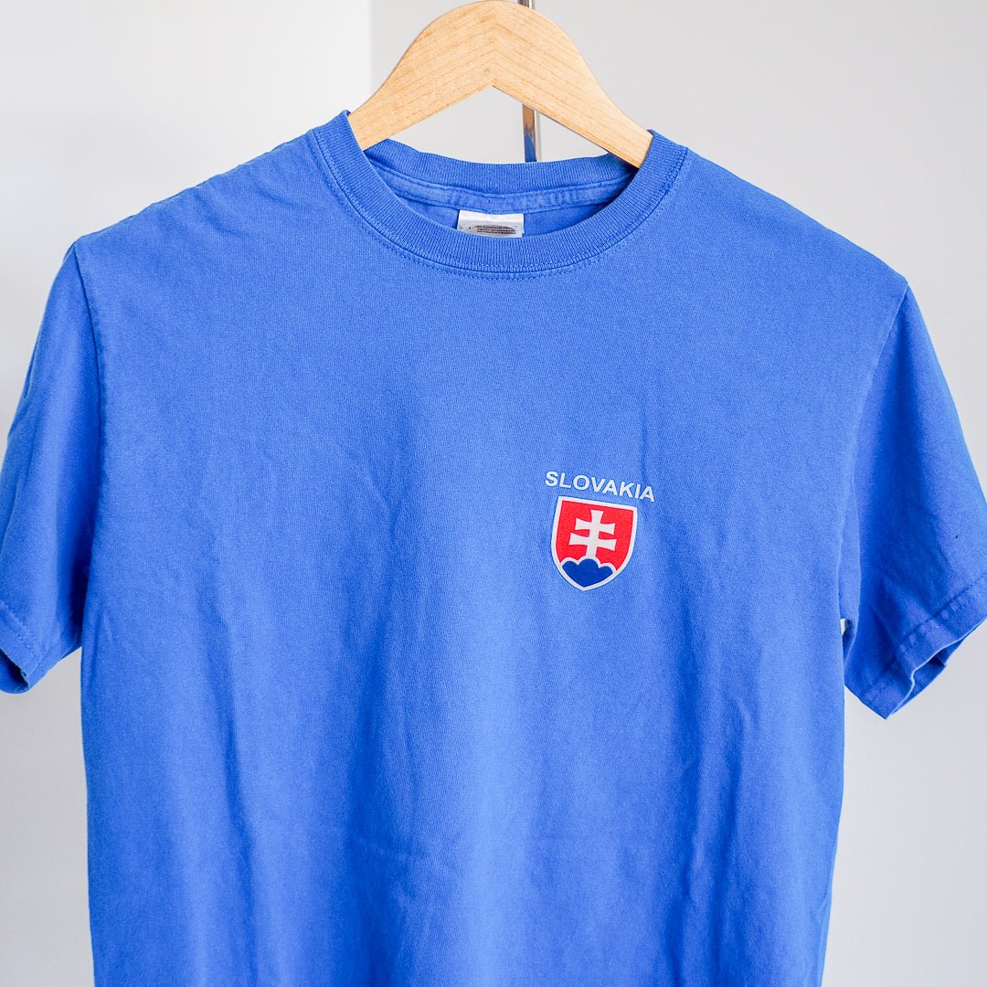 Slovakia Emblem T-Shirt Clothes - Afterthought Vintage