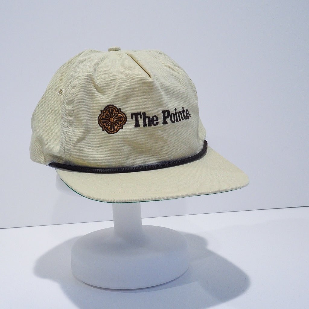 The Pointe Cord Leather Strapback Accessories - Afterthought Vintage