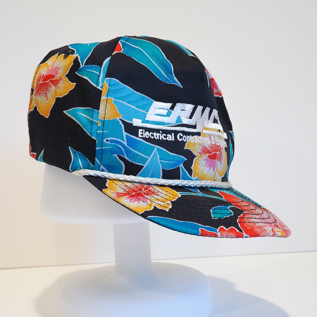 Tropical Print ERMCO Cord Snapback Accessories - Afterthought Vintage