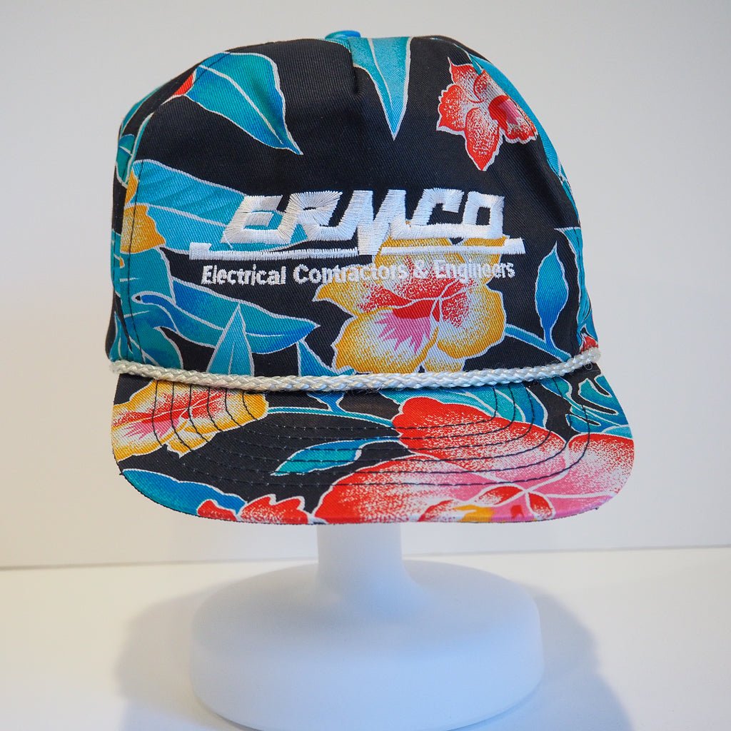 Tropical Print ERMCO Cord Snapback Accessories - Afterthought Vintage