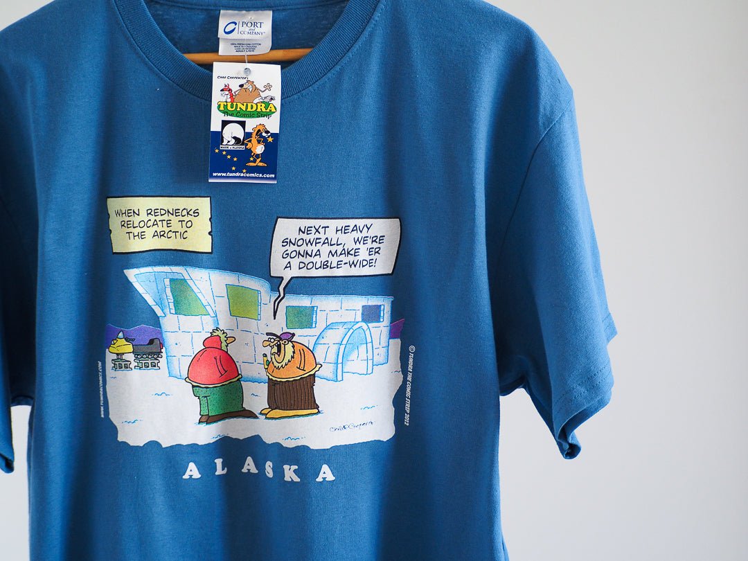 Tundra The Comic Strip Alaska Tourist T-Shirt - NWT Clothes - Afterthought Vintage