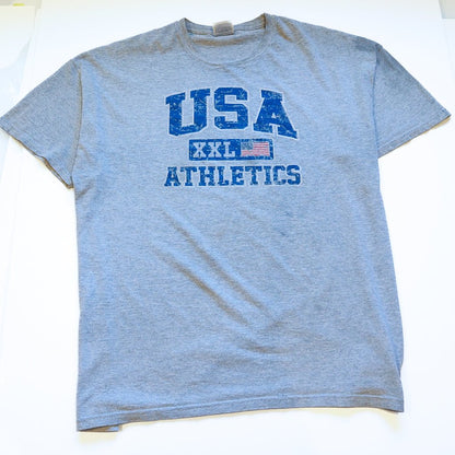 USA Athletics Department Tee - XXL Clothes - Afterthought Vintage