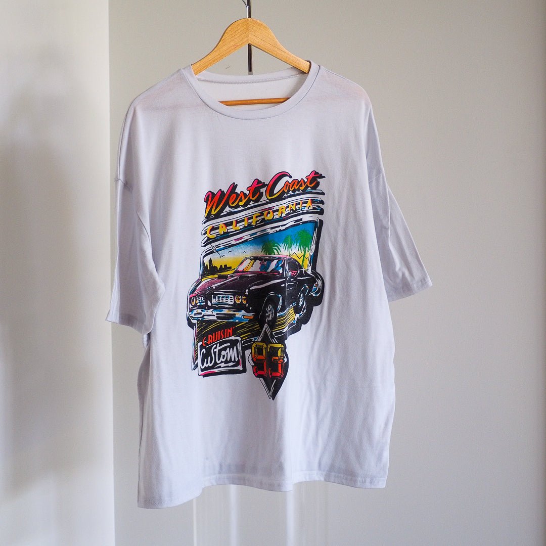 West Coast Cruising Graphic T-Shirt Clothes - Afterthought Vintage