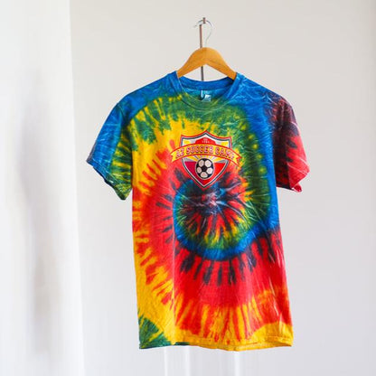 Y2K AZ Soccer Camp Tie Dye T-Shirt Clothes - Afterthought Vintage