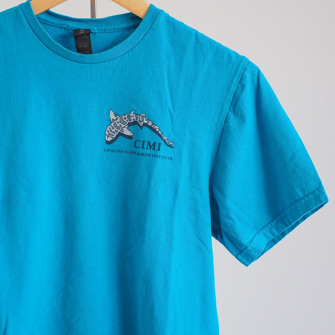 Y2K Catalina Island Marine Institute Leopard Sharks T-Shirt Clothes - Afterthought Vintage