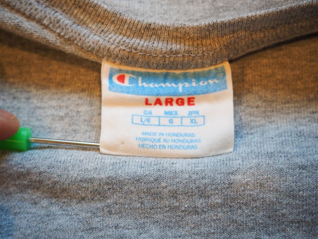 Y2K Champion Logo Tee Clothes - Afterthought Vintage