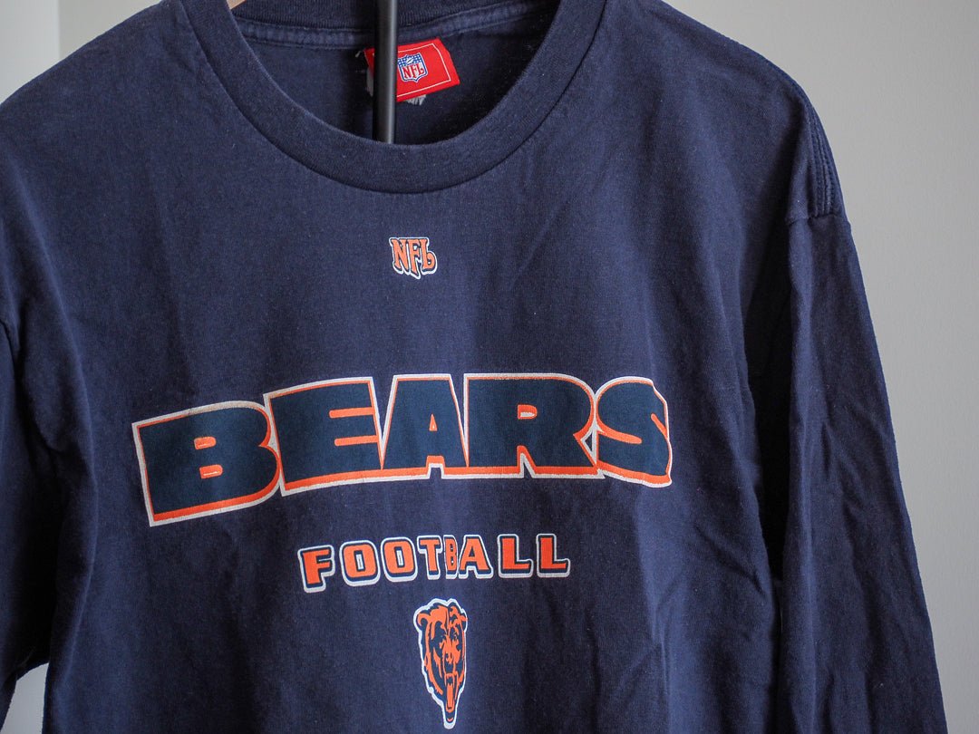 Y2K Chicago Bears NFL Long Sleeve T-Shirt - Afterthought Vintage