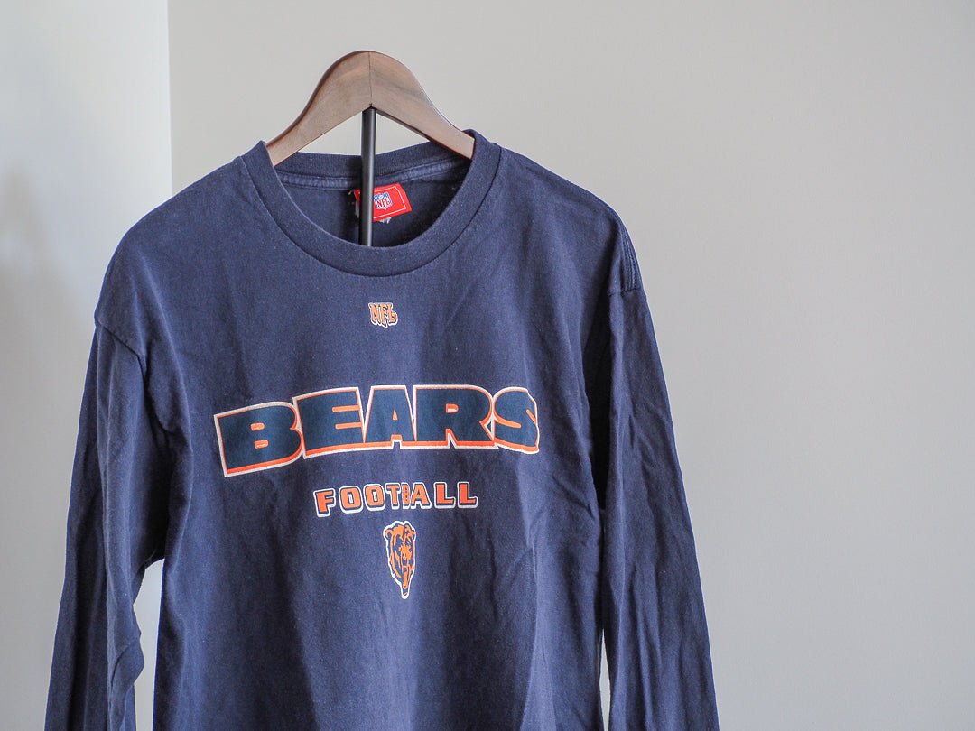 Y2K Chicago Bears NFL Long Sleeve T-Shirt - Afterthought Vintage