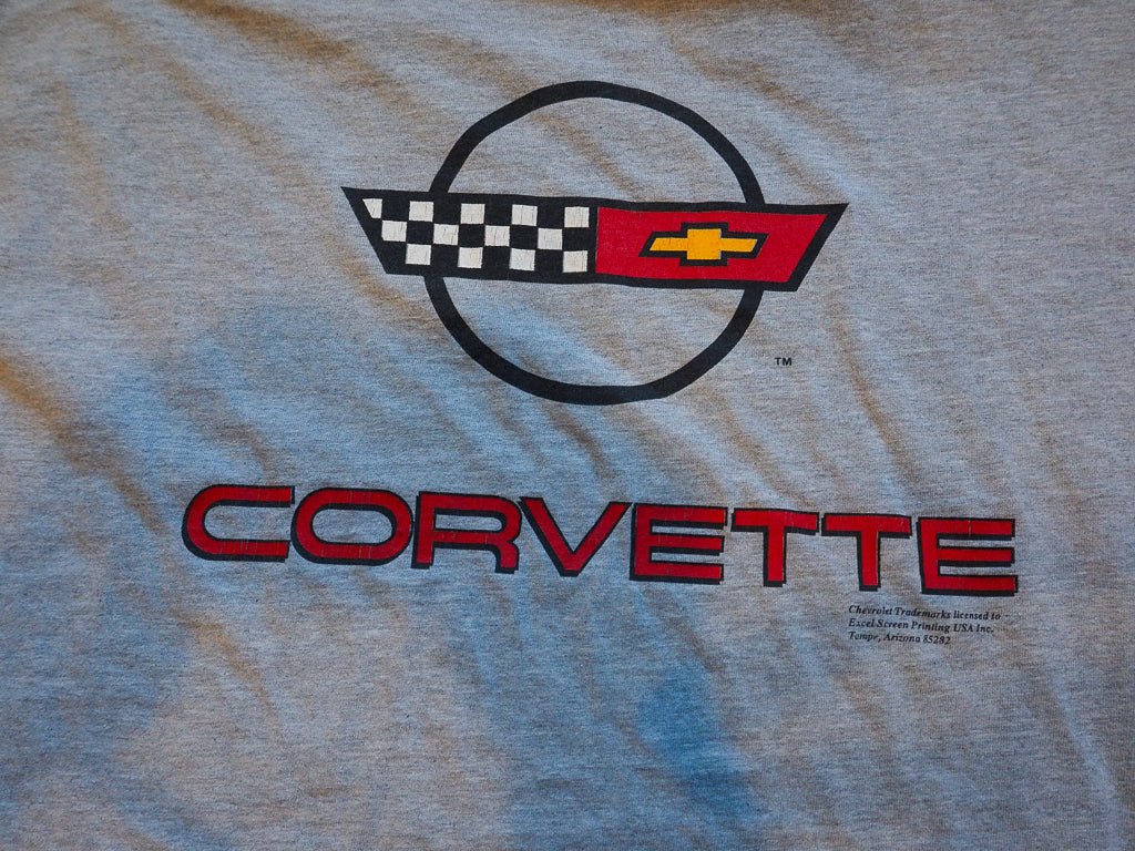 Y2K Corvette Logo Tee - 2XL Clothes - Afterthought Vintage