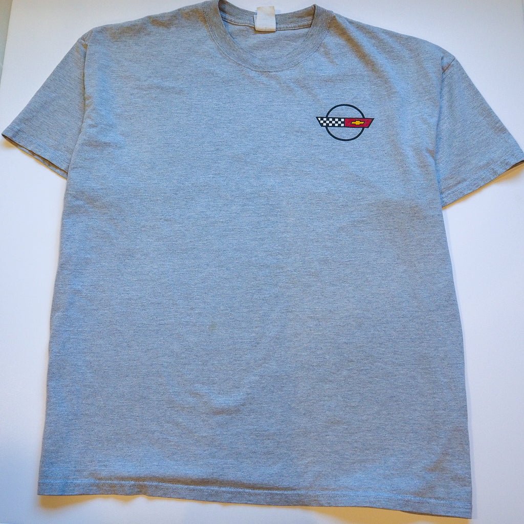 Y2K Corvette Logo Tee - 2XL Clothes - Afterthought Vintage