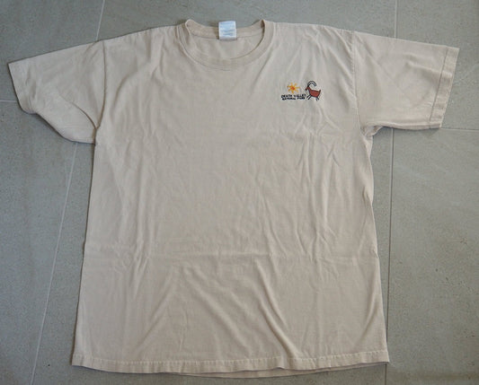 Y2K Death Valley National Park Embroidered Tee - L Clothes - Afterthought Vintage