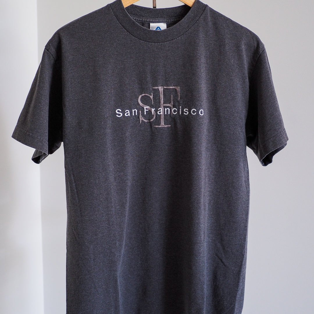 Y2K Embroidered San Francisco T-Shirt Clothes - Afterthought Vintage