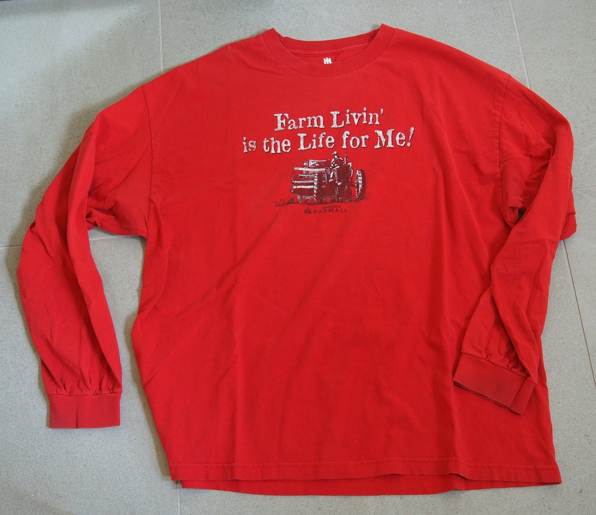 Y2K Farm Living Is for Me L/S Tee - 2XL Clothes - Afterthought Vintage