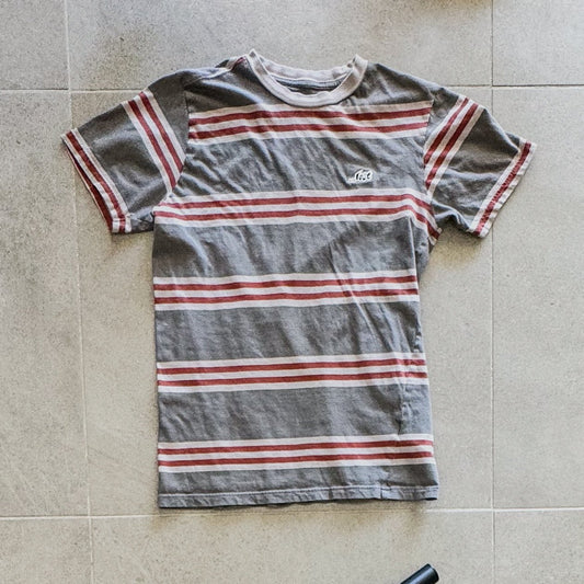 Y2K ...Lost Striped Skater Tee Clothes - Afterthought Vintage