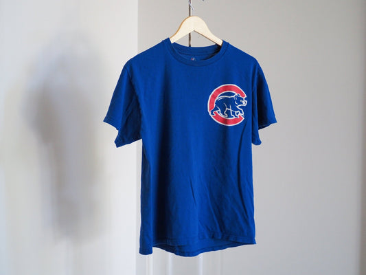 Y2K Majestic Chicago Cubs #44 Rizzo T-Shirt Clothes - Majestic - Afterthought Vintage