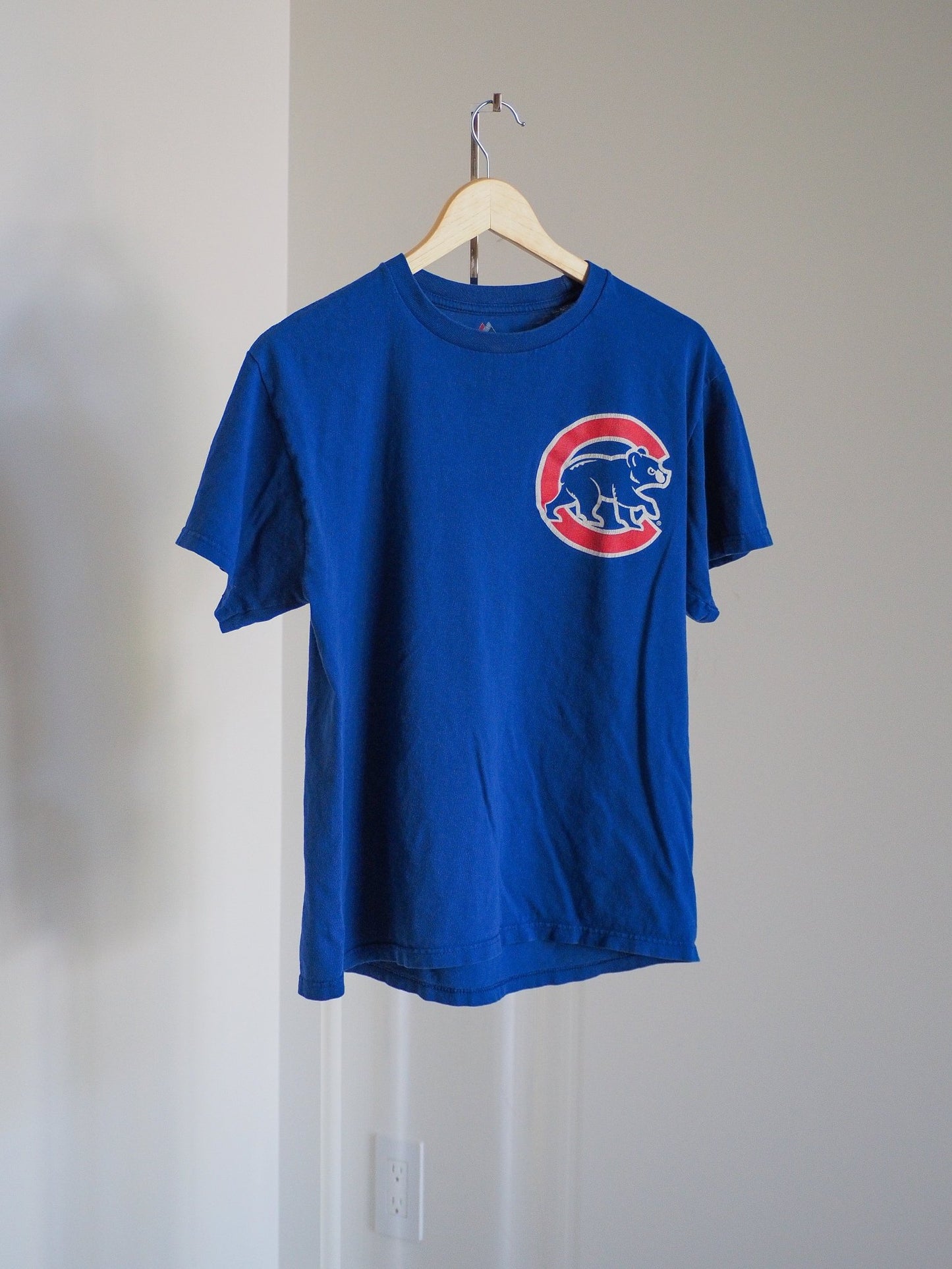 Y2K Majestic Chicago Cubs #44 Rizzo T-Shirt Clothes - Majestic - Afterthought Vintage