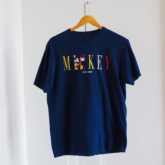 Y2K Mickey Est. 1928 T-Shirt Clothes - Disney - Afterthought Vintage