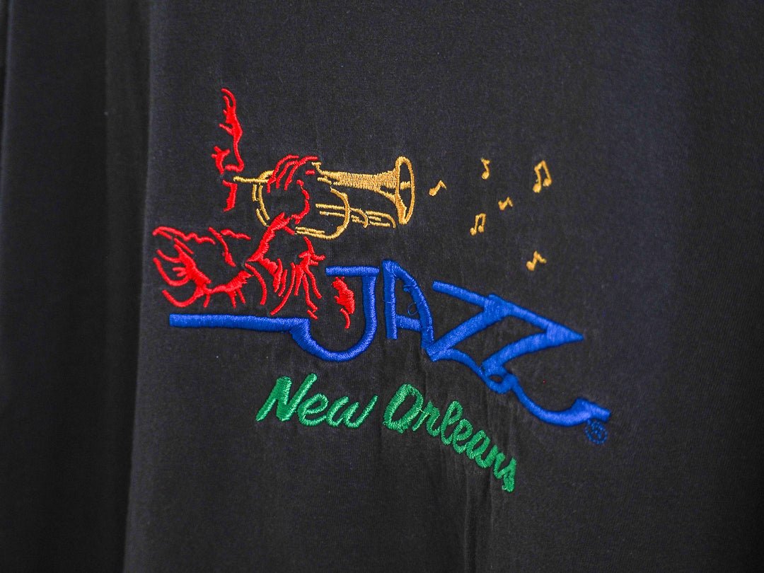 Y2K New Orleans Jazz Graphic Tourist T-Shirt Clothes - Unknown - Afterthought Vintage