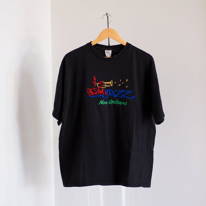 Y2K New Orleans Jazz Graphic Tourist T-Shirt Clothes - Unknown - Afterthought Vintage