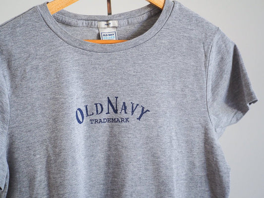 Y2K Old Navy Trademark Logo T-Shirt Clothes - Old Navy - Afterthought Vintage