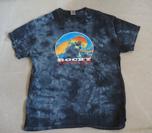 Y2K Rocky Mountain High Tie Dye Wolf Tee Clothes - Gildan - Afterthought Vintage