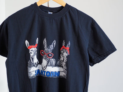 Y2K Santorini Donkeys T-Shirt Clothes - Greece - Afterthought Vintage