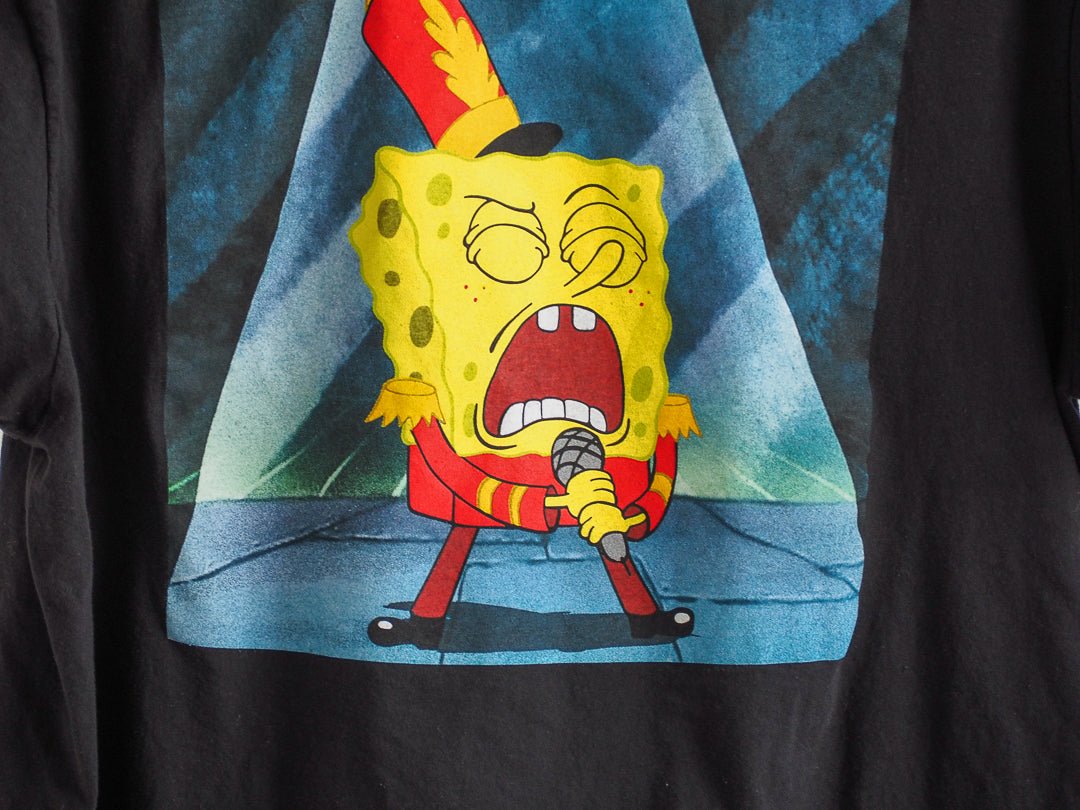 Y2K Spongebob Bubble Bowl T-Shirt Clothes - Nickelodeon - Afterthought Vintage