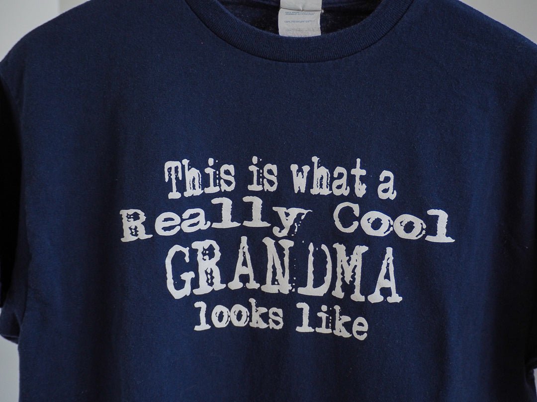 Y2K 'This is What A Really Cool Grandma Looks Like' T-Shirt Clothes - Afterthought Vintage