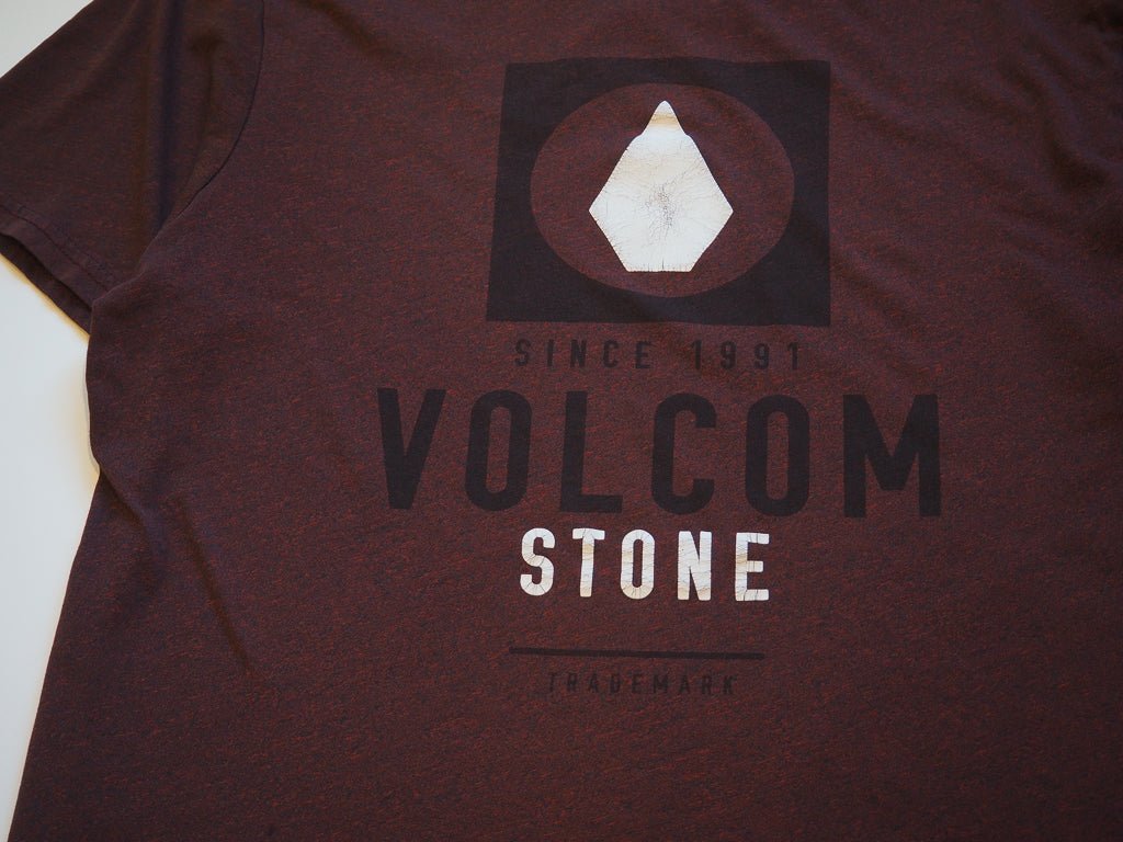 Y2K Volcom Stone Square Tee - L Clothes - Volcom - Afterthought Vintage