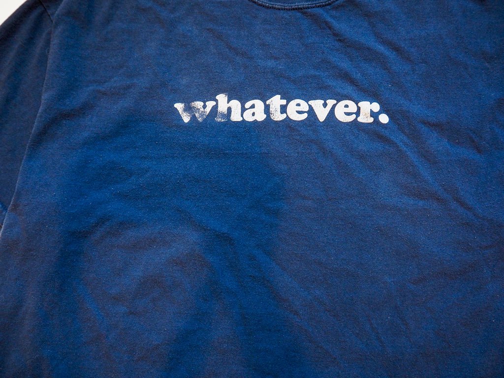 Y2K 'Whatever' Saying Tee Clothes - Afterthought Vintage