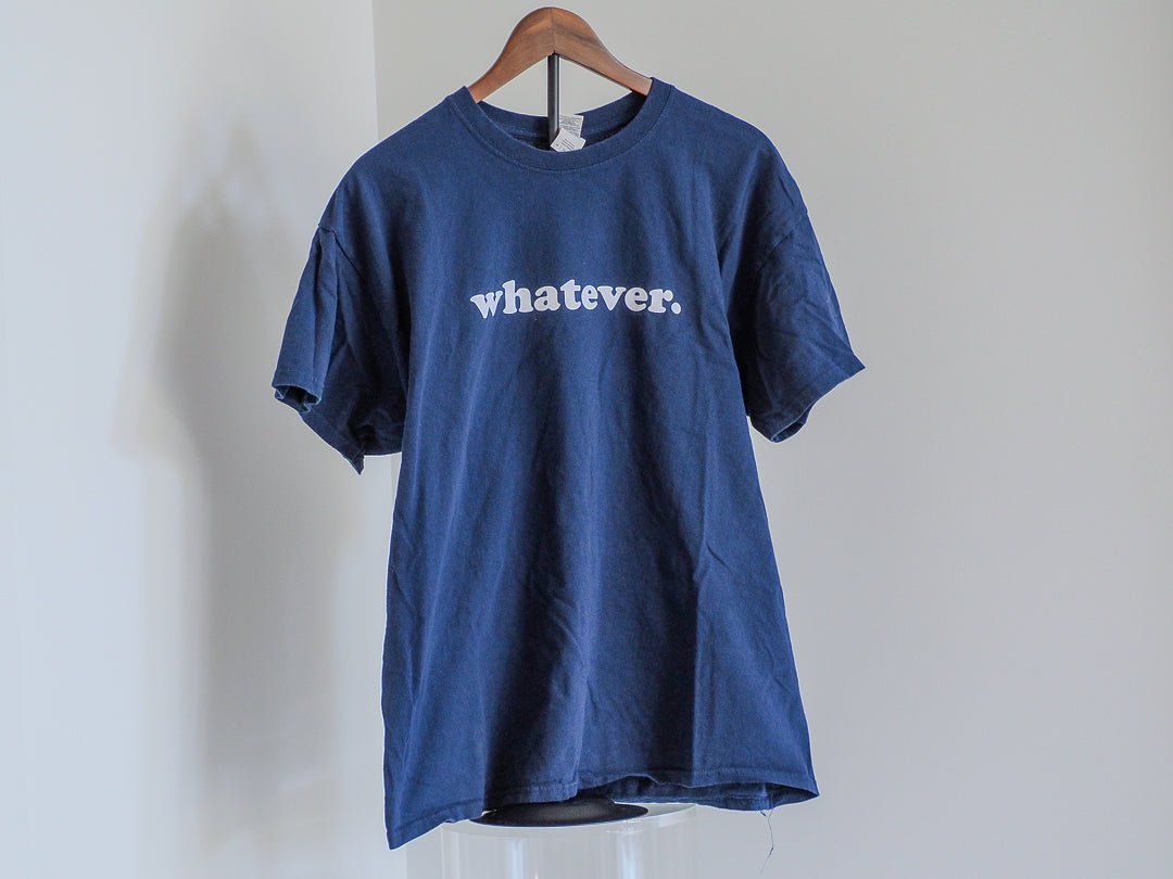 Y2K 'Whatever' Saying Tee Clothes - Afterthought Vintage